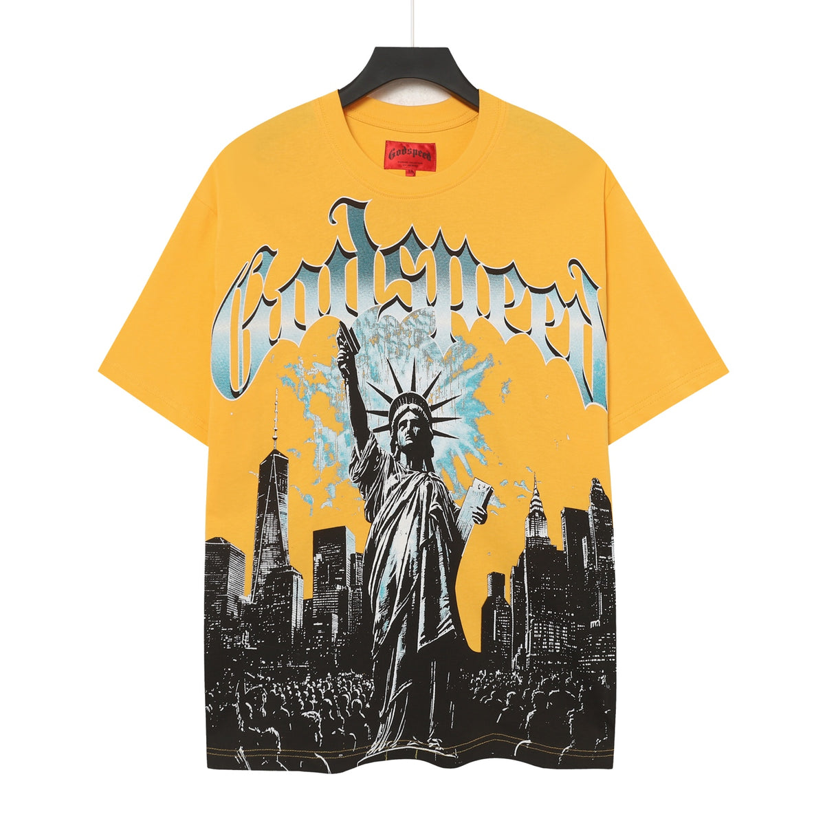 Gold Street Vintage Washed T-Shirt (Crafted Print) 5099