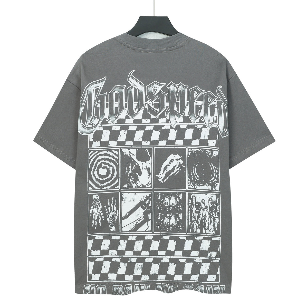 Gray Street Vintage Washed T-Shirt (Crafted Print) 5118
