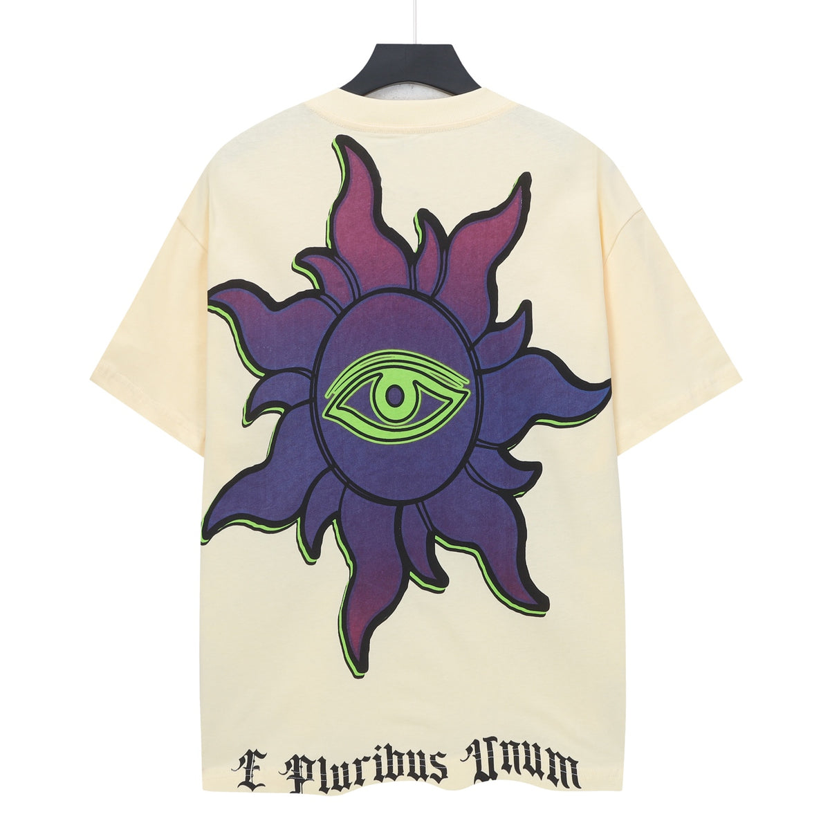 Beige Street Vintage Washed T-Shirt (Crafted Print) 5140
