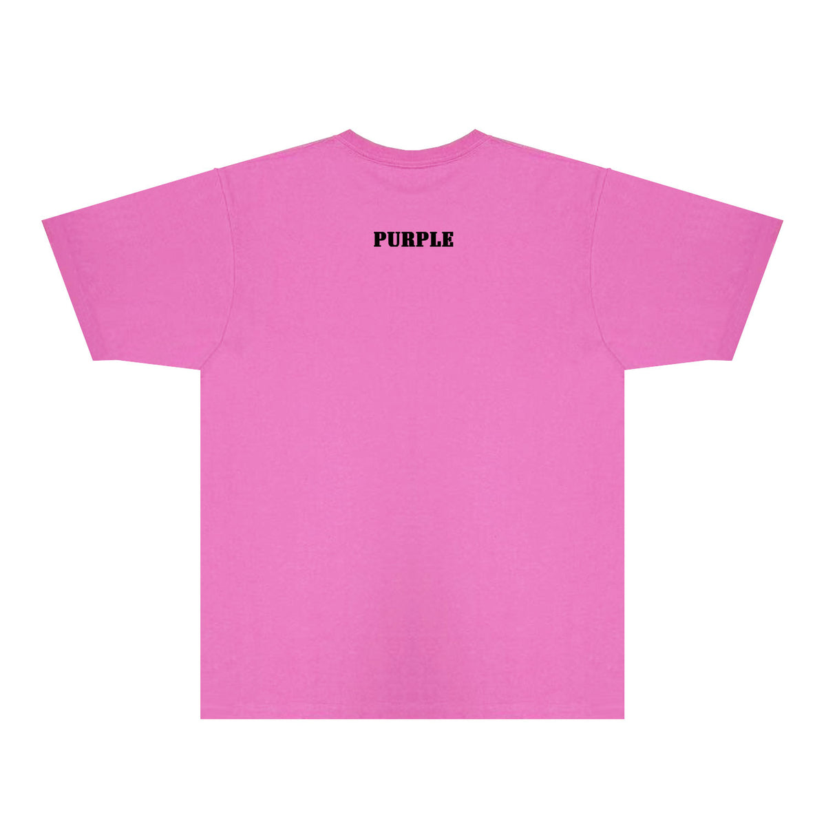 Purple Golden Rose Graphic T-Shirt Short Sleeve Casual Streetwear Tee PUR096
